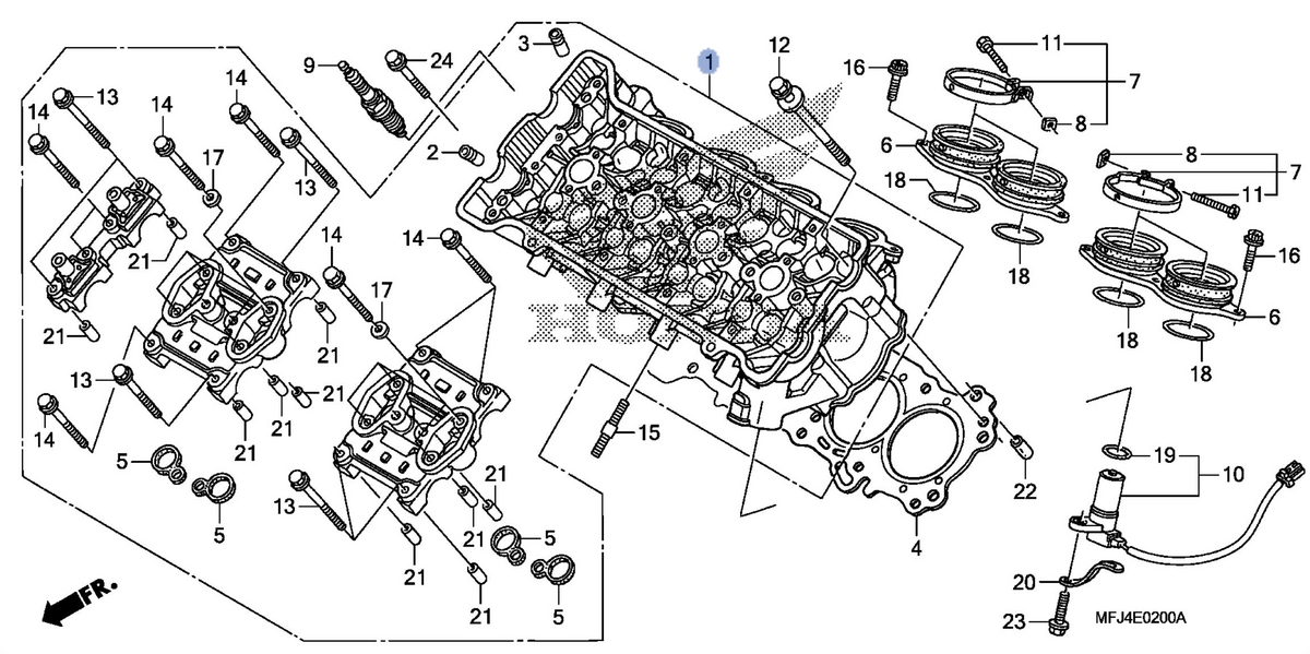 Honda OEM part 12010-MFJ-A40
