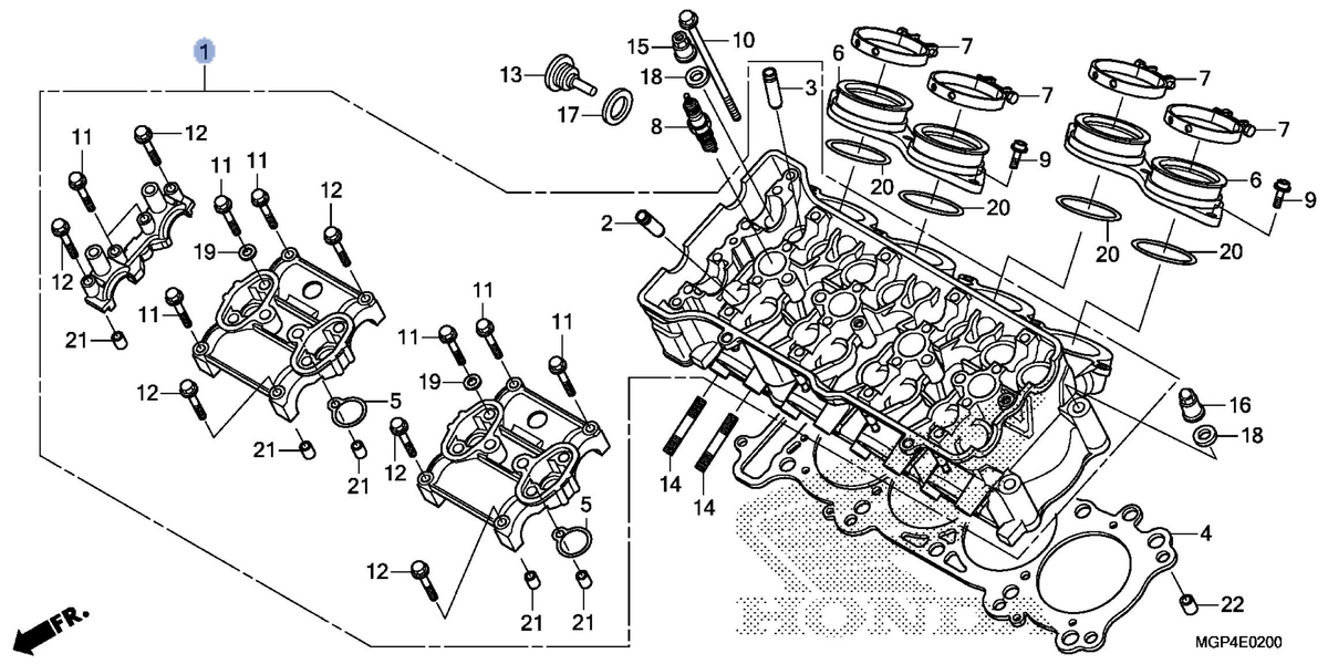 Honda OEM part 12010-MFL-010