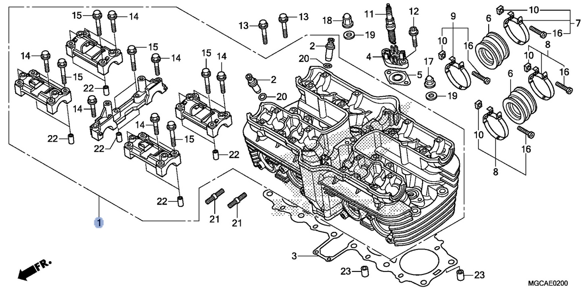 Honda OEM part 12010-MGC-000