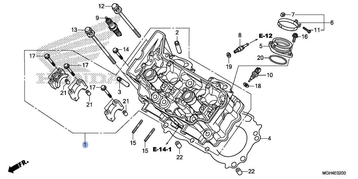 Honda OEM part 12010-MGH-640