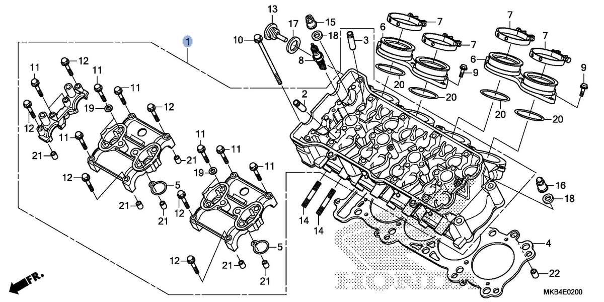 Honda OEM part 12010-MGP-D60