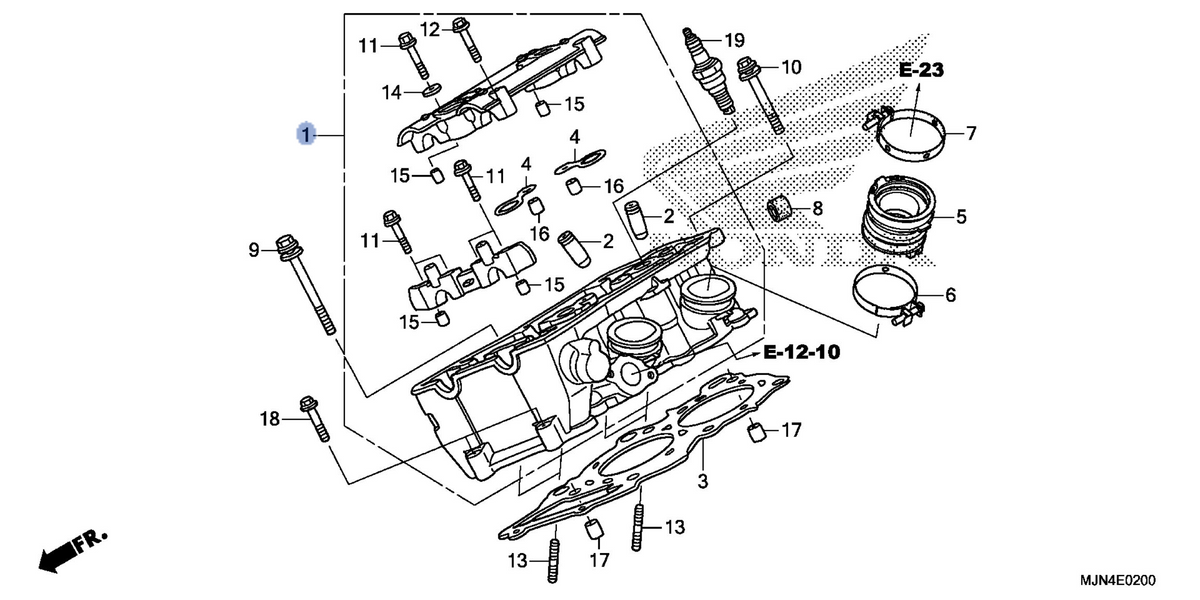 Honda OEM part 12010-MJN-A00