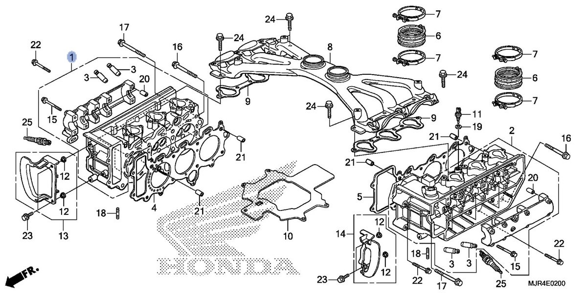 Honda OEM part 12010-MJR-670