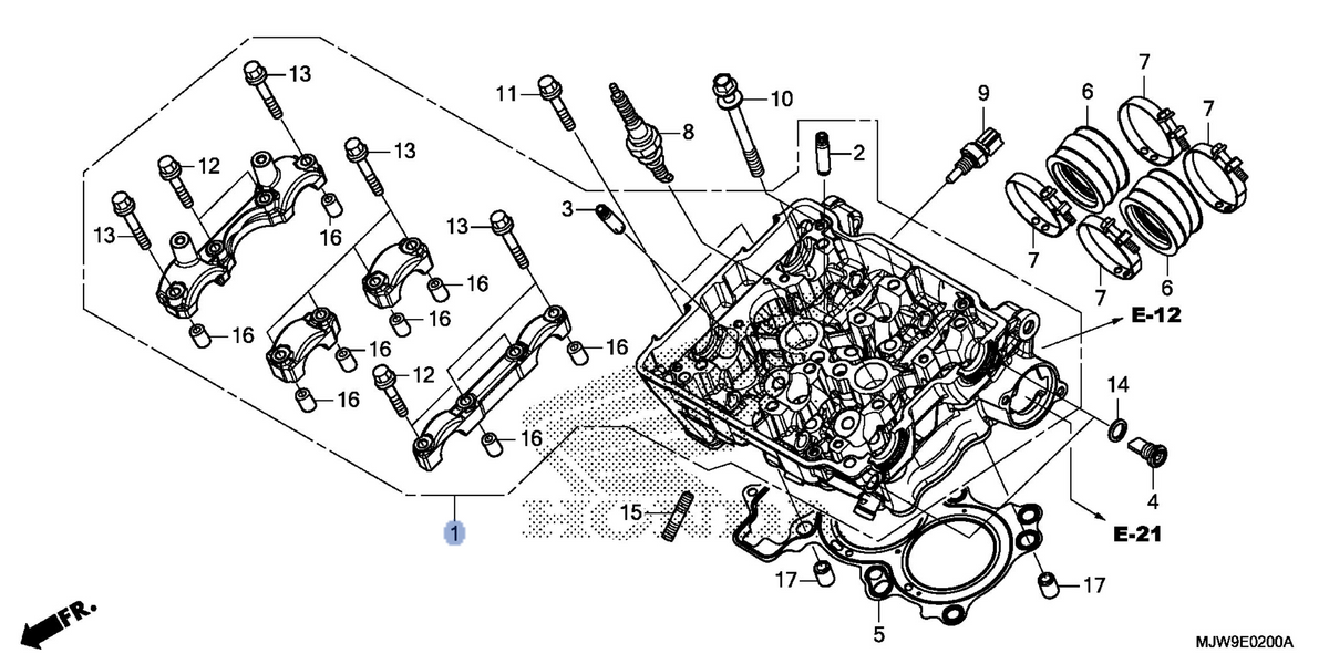 Honda OEM part 12010-MJW-DB0