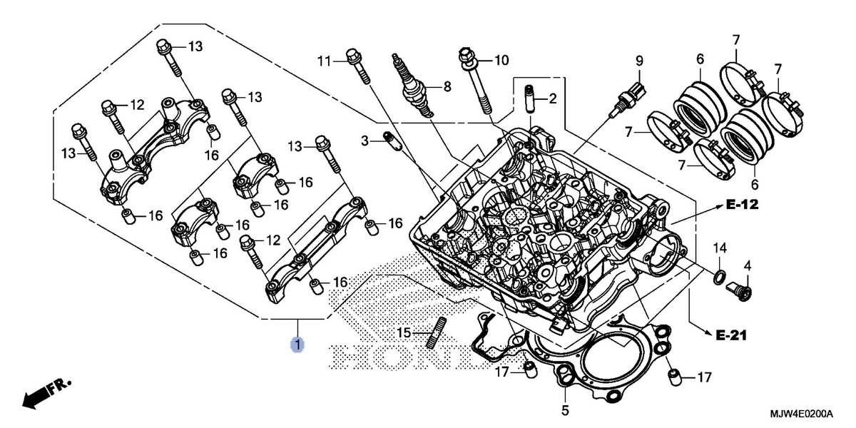 Honda OEM part 12010-MJW-DK0