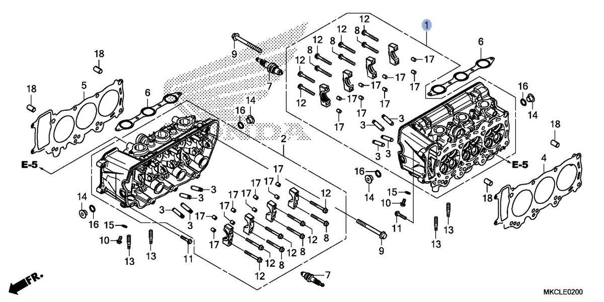 Honda OEM part 12010-MKC-W40