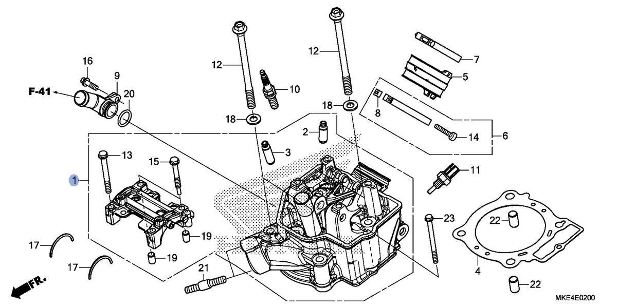 Honda OEM part 12010-MKE-A00