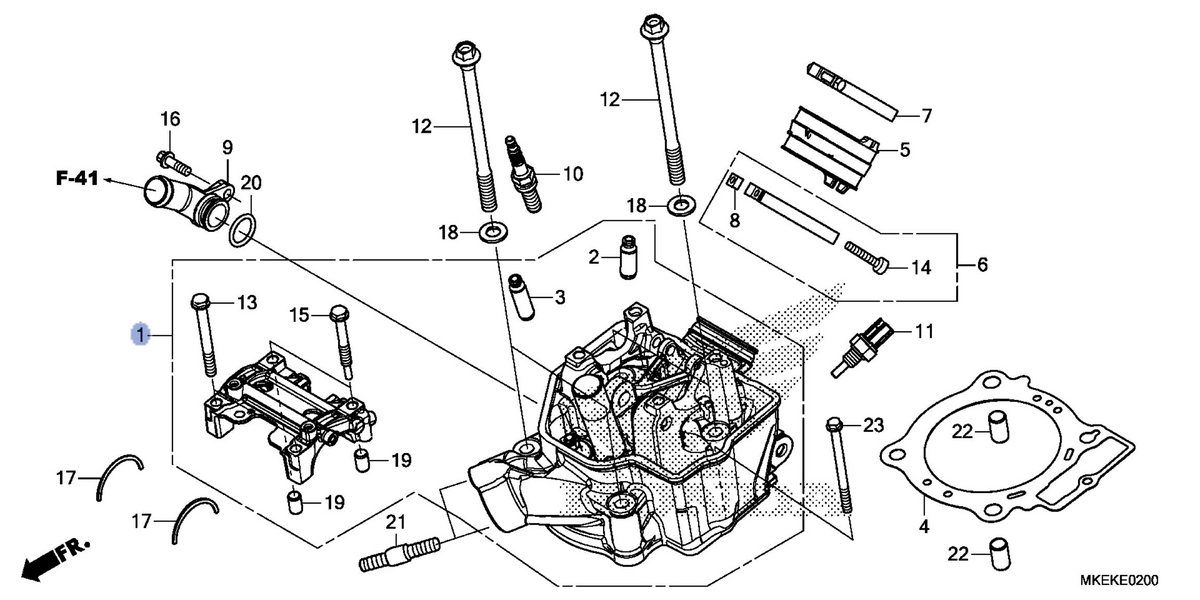 Honda OEM part 12010-MKE-A70