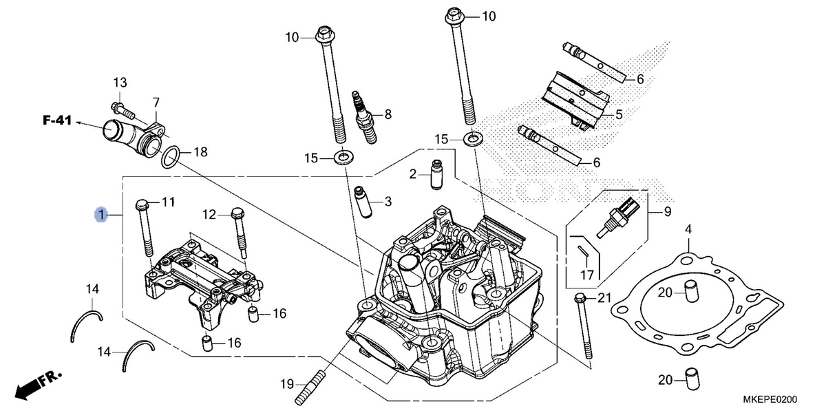 Honda OEM part 12010-MKE-AU0
