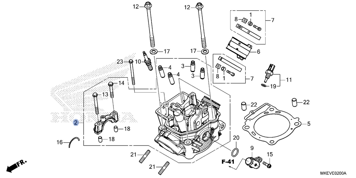 Honda OEM part 12010-MKE-B50