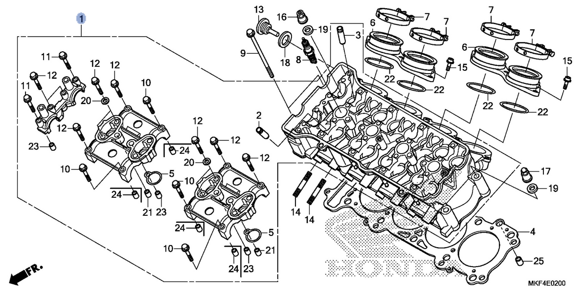 Honda OEM part 12010-MKF-D71