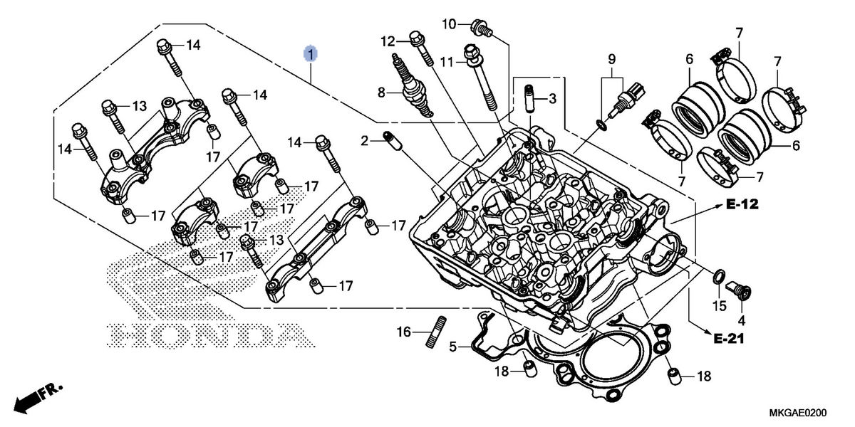Honda OEM part 12010-MKG-A30