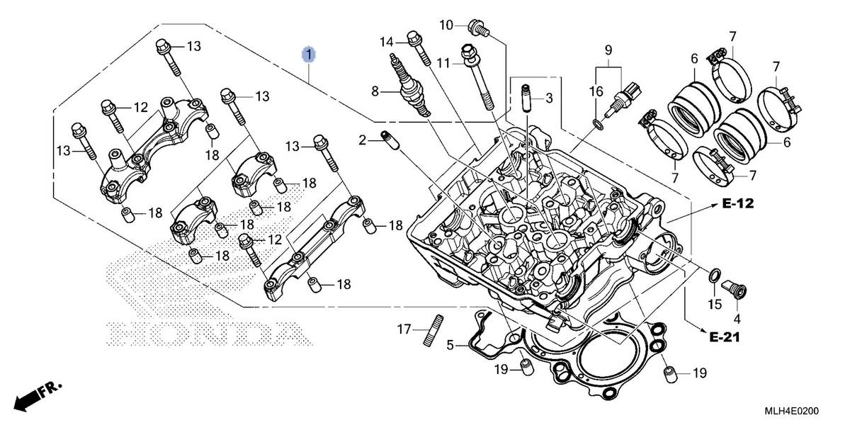 Honda OEM part 12010-MKG-A31