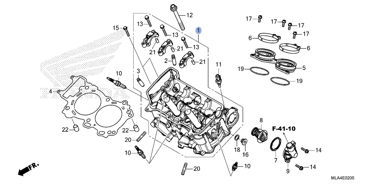 Honda OEM part 12010-MLA-A00