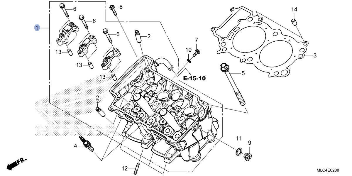 Honda OEM part 12010-MLB-D00
