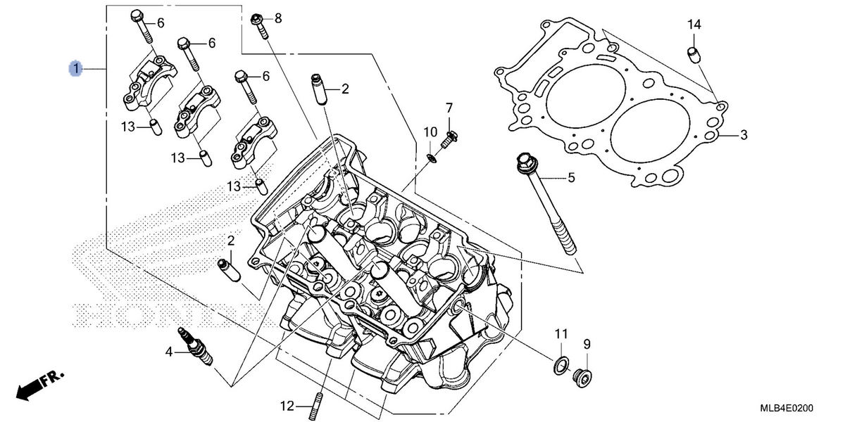 Honda OEM part 12010-MLB-D20