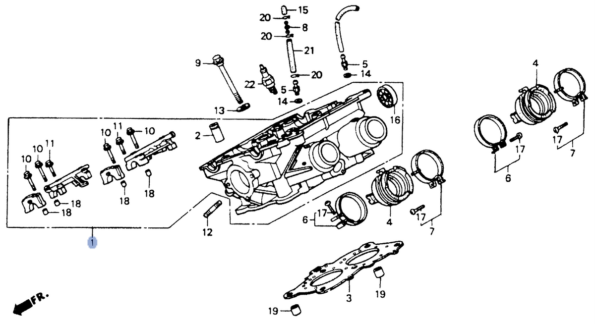 Honda OEM part 12010-MT3-731