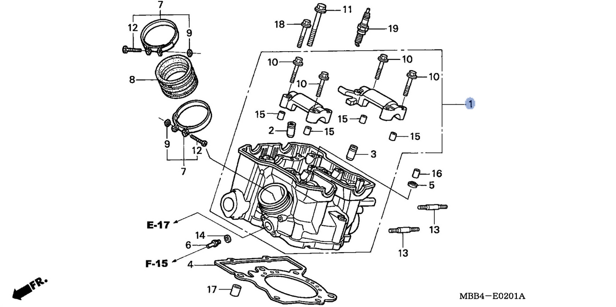 Honda OEM part 12020-MBB-630