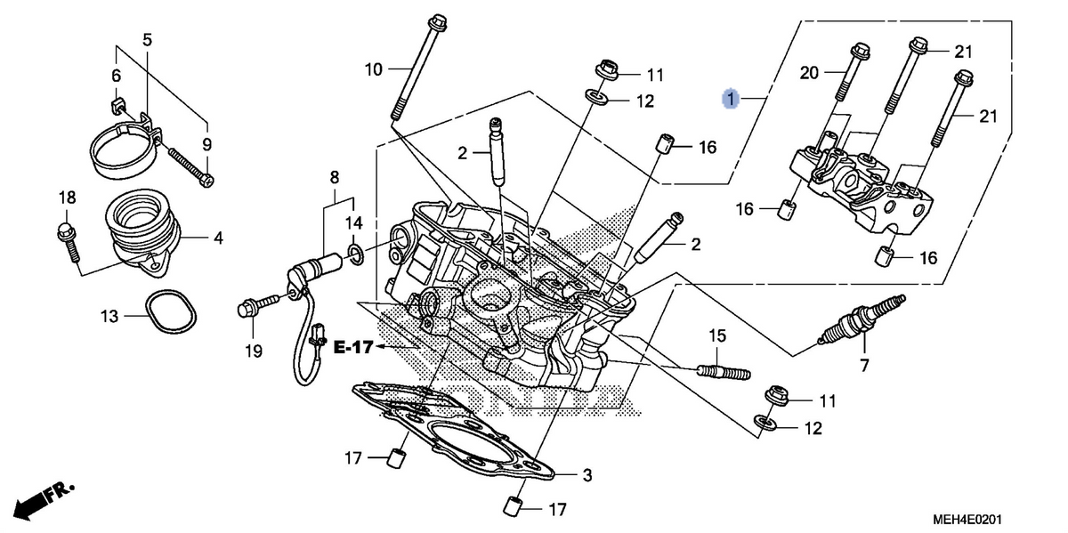 Honda OEM part 12020-MEH-000