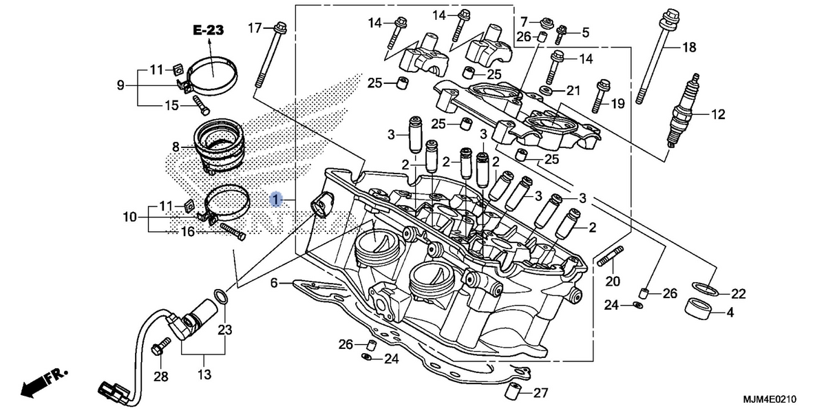 Honda OEM part 12020-MJM-D00