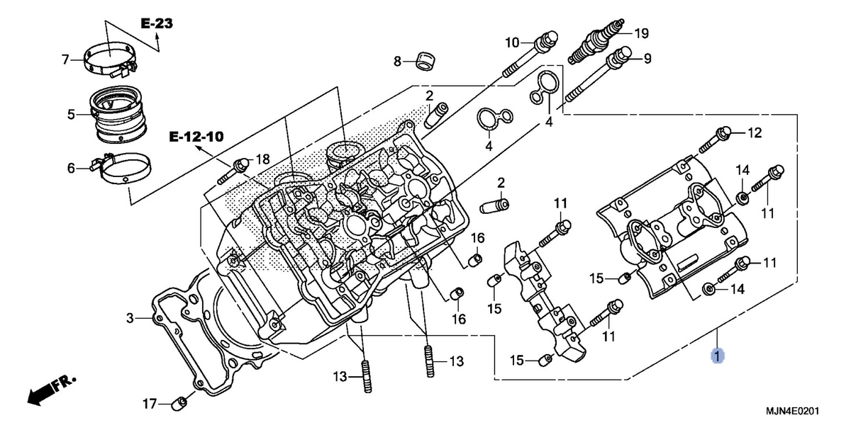 Honda OEM part 12020-MJN-A00