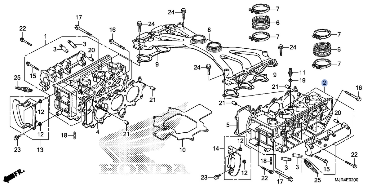 Honda OEM part 12020-MJR-670