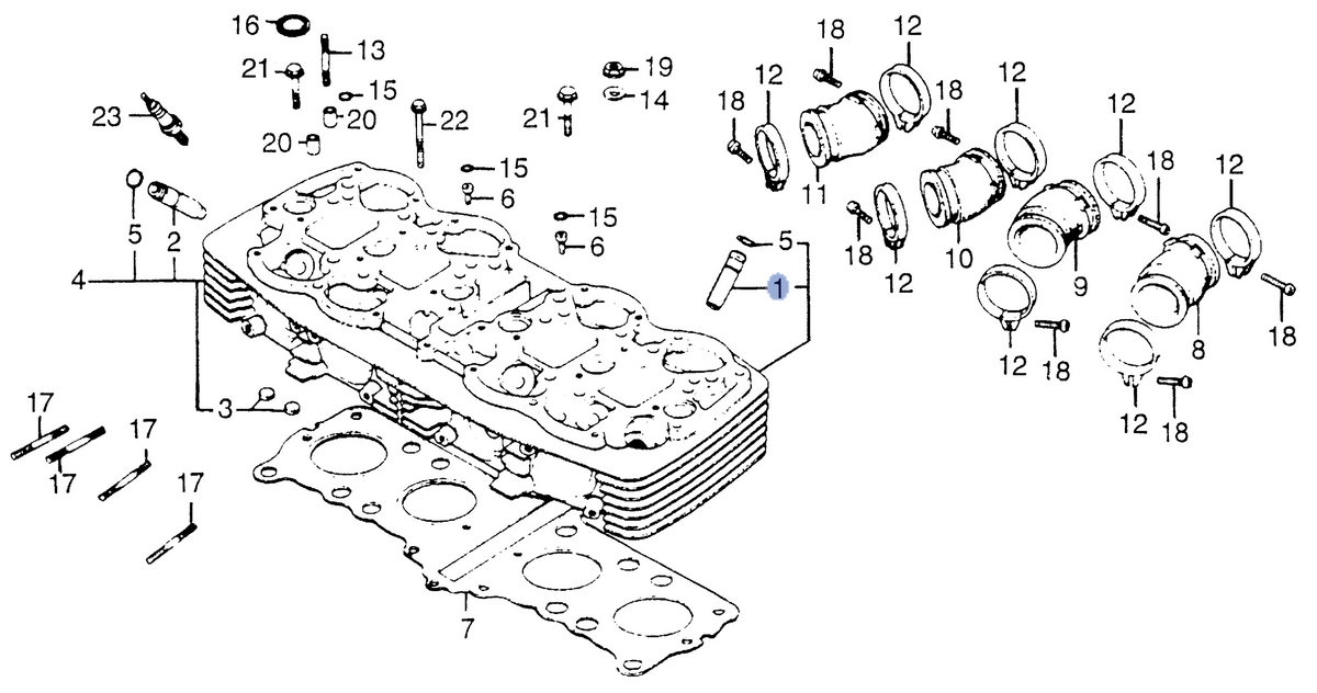 Honda OEM part 12021-410-300