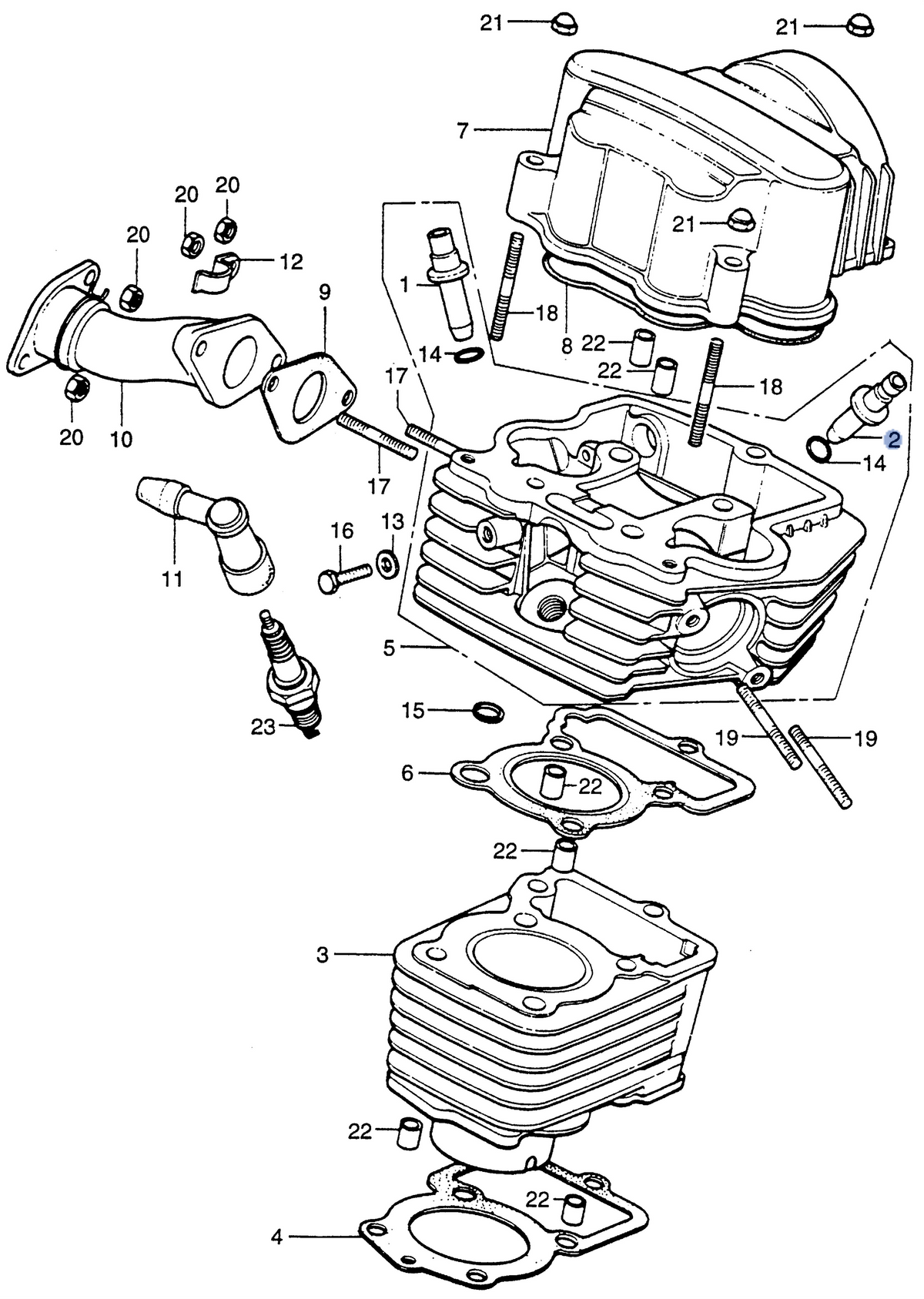 Honda OEM part 12023-465-405
