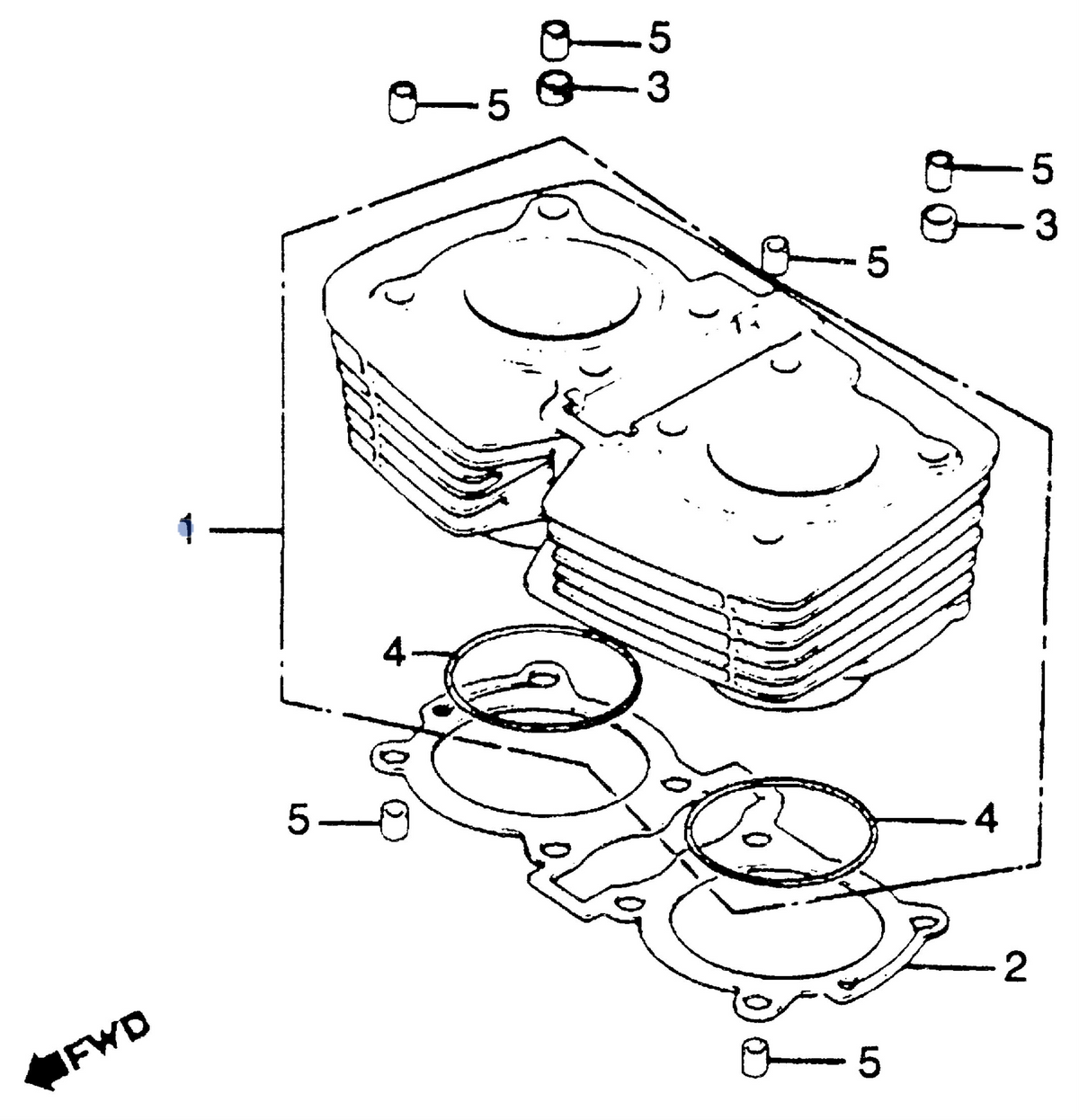 Honda OEM part 12100-413-405