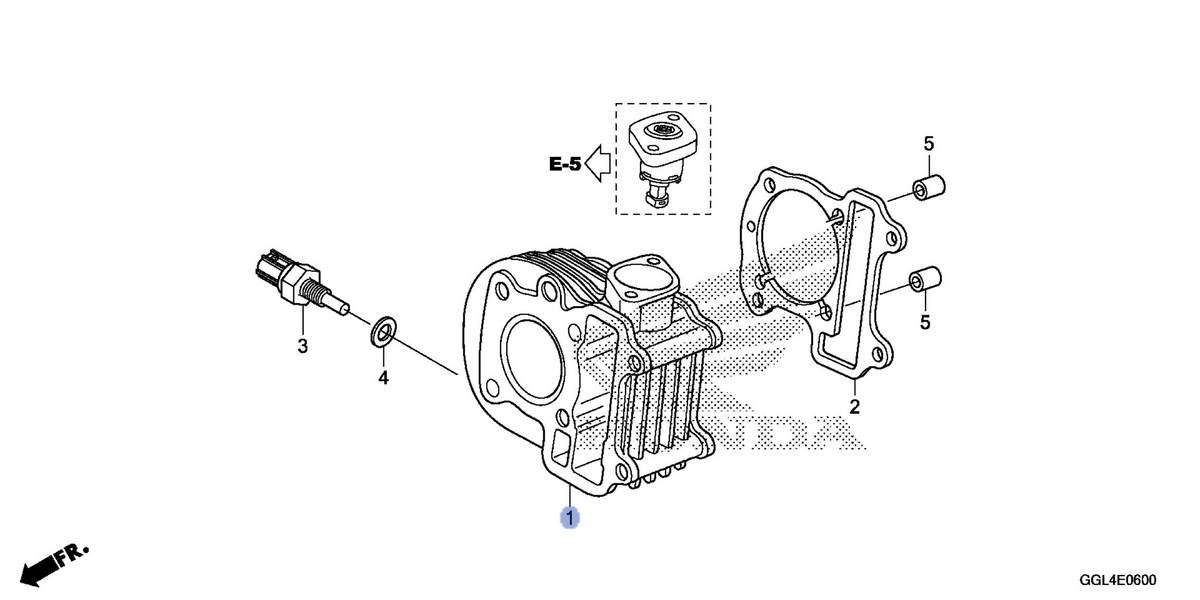Honda OEM part 12100-GFC-771