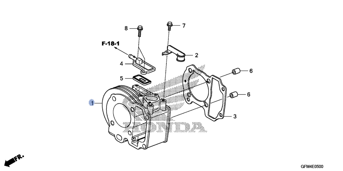 Honda OEM part 12100-GFM-900