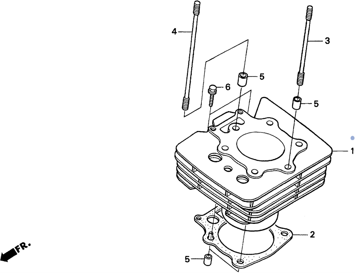 Honda OEM part 12100-HN0-A00