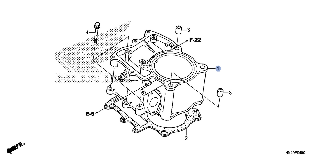 Honda OEM part 12100-HN2-000