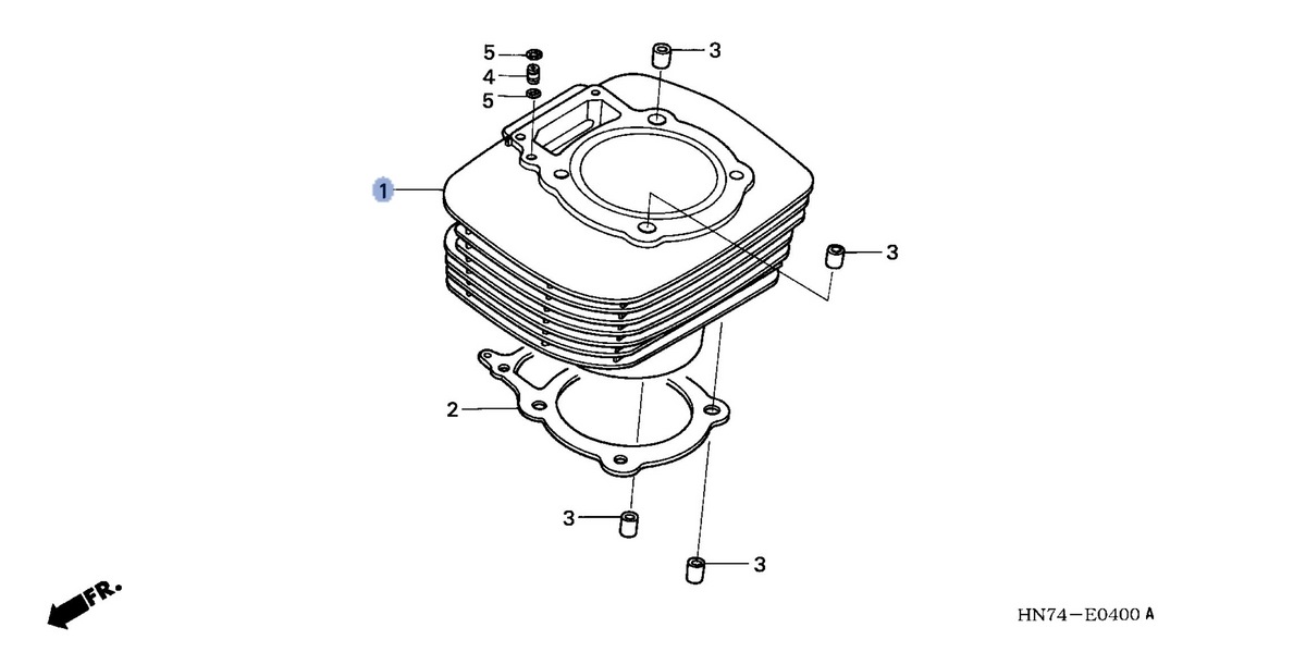 Honda OEM part 12100-HN7-010