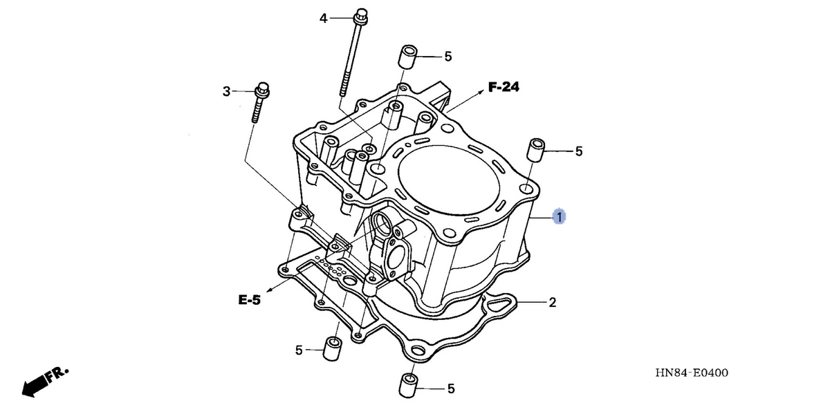 Honda OEM part 12100-HN8-000
