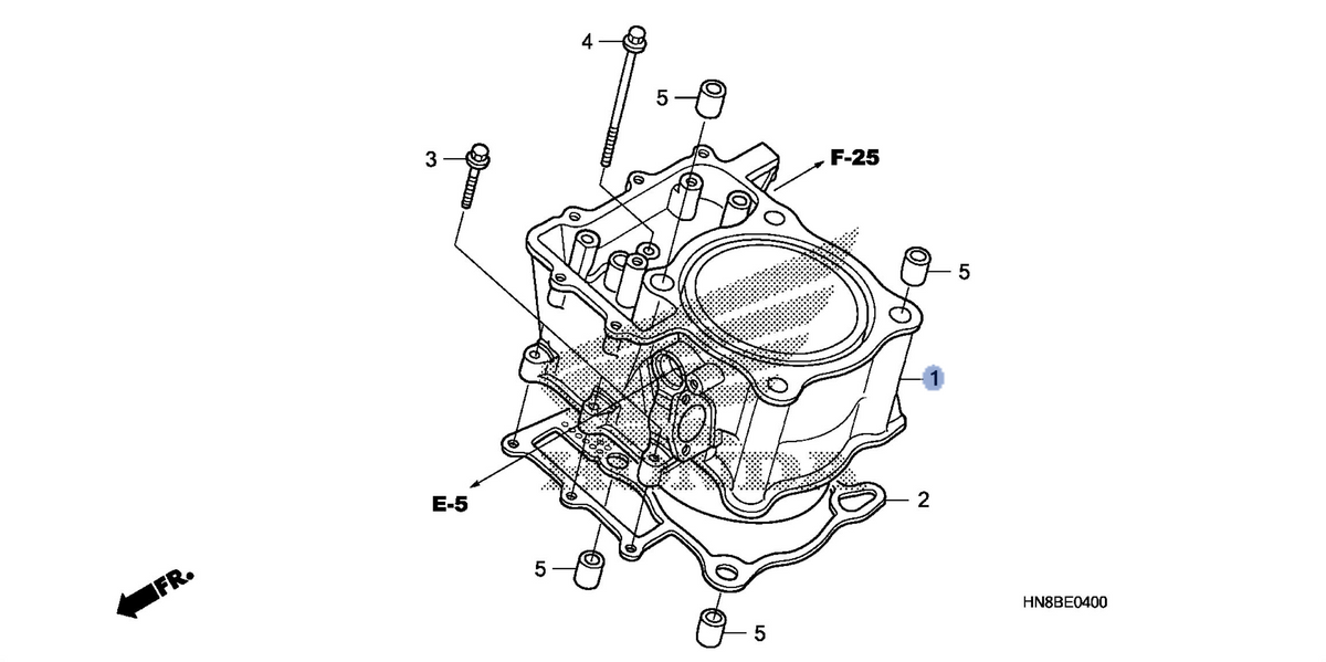 Honda OEM part 12100-HN8-A60