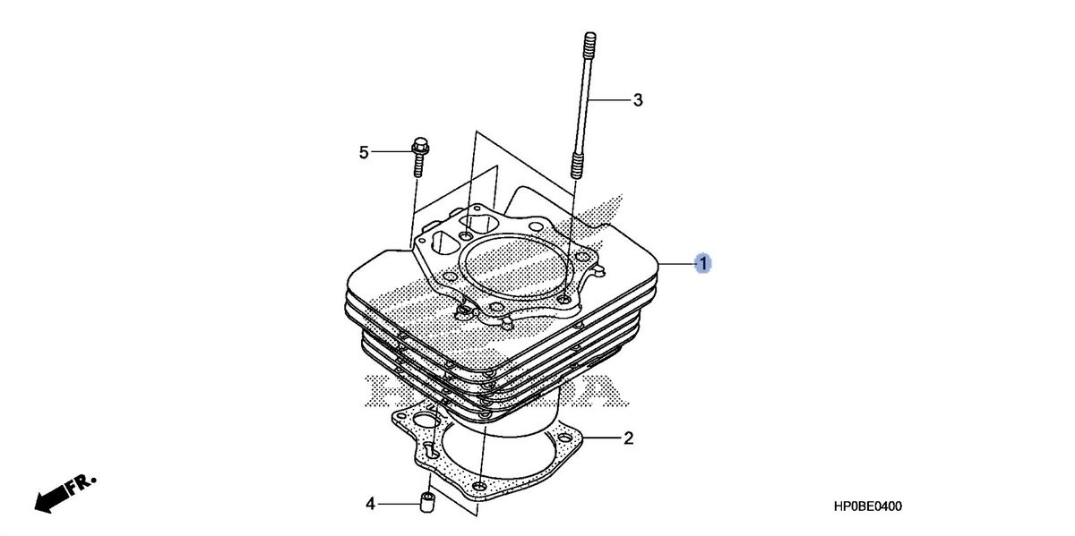 Honda OEM part 12100-HP0-A00