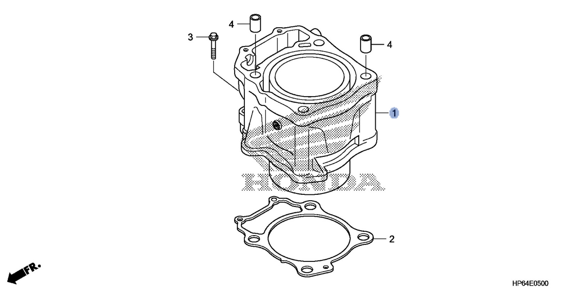 Honda OEM part 12100-HP6-A00