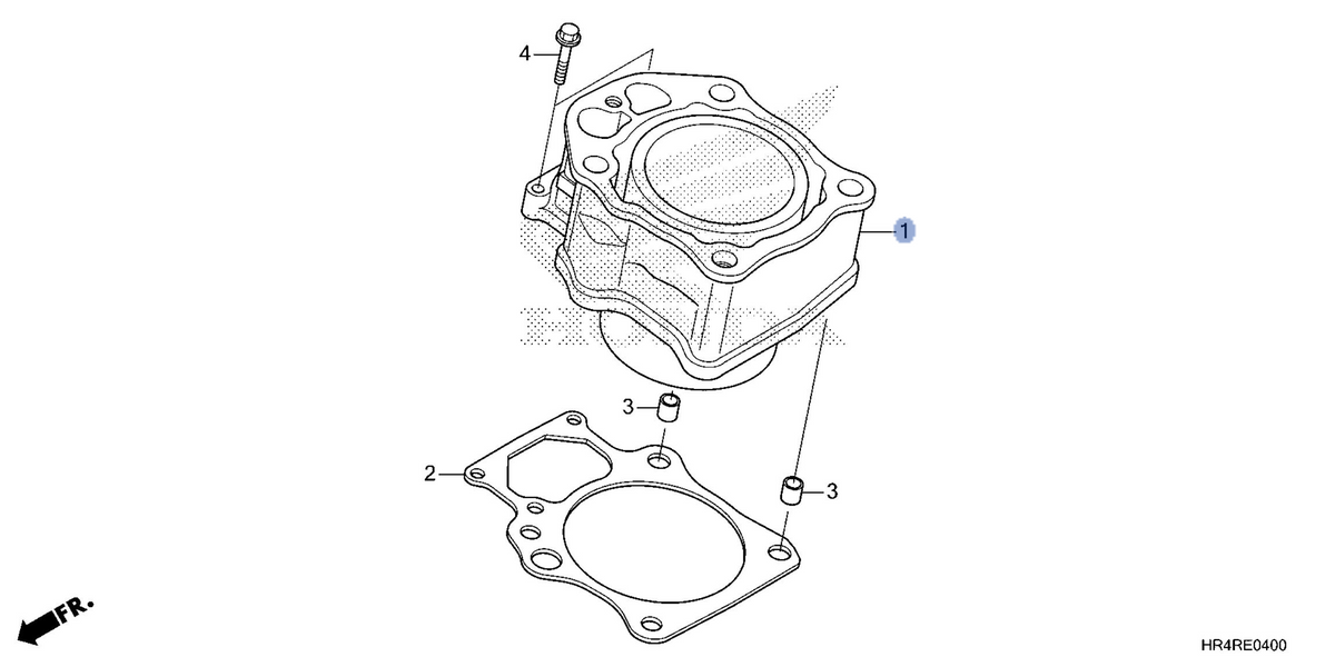 Honda OEM part 12100-HR6-B00