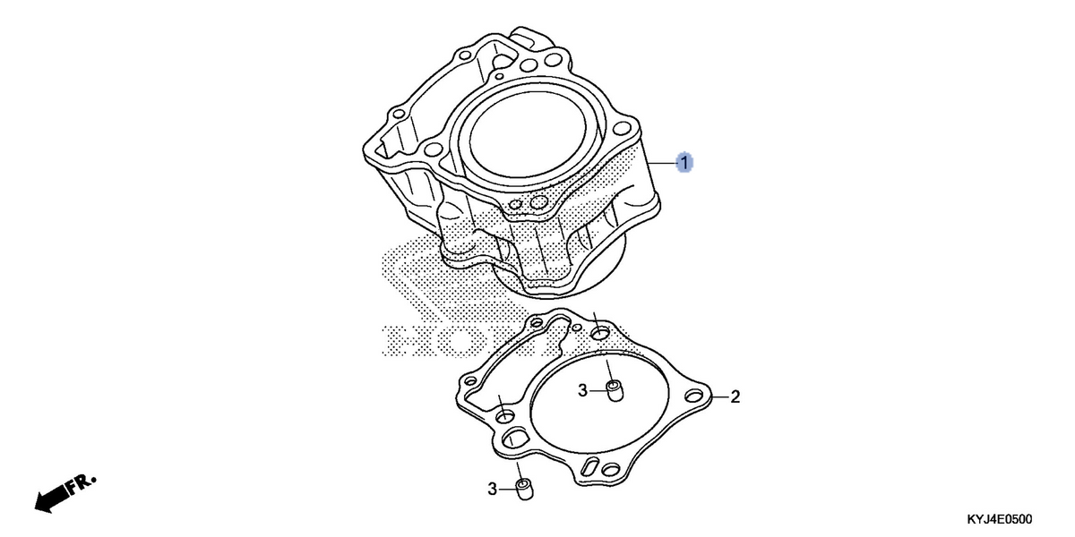 Honda OEM part 12100-K0A-RB0