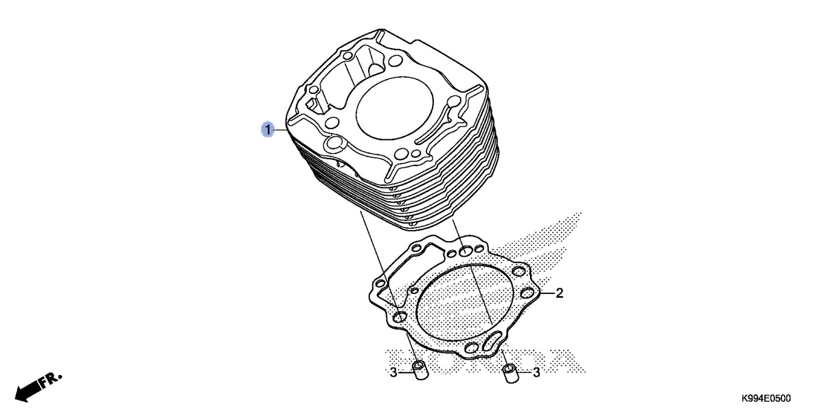 Honda OEM part 12100-K31-900