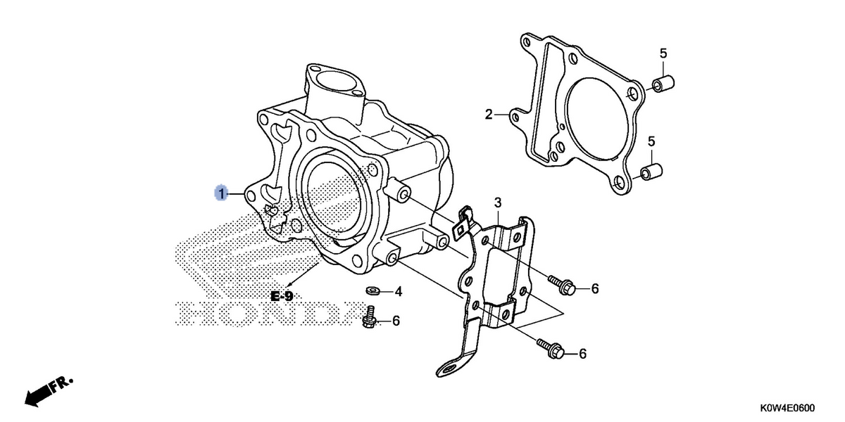 Honda OEM part 12100-K36-T00