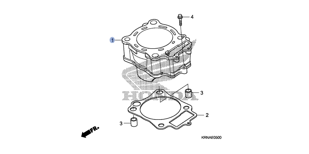 Honda OEM part 12100-KRN-A60