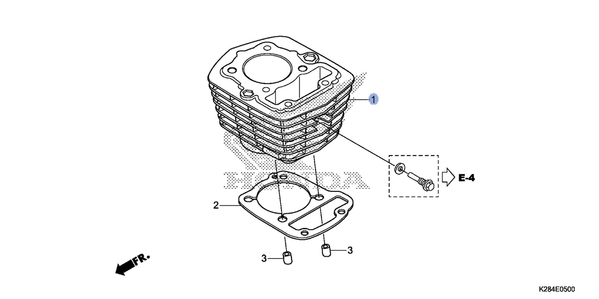 Honda OEM part 12100-KYY-901