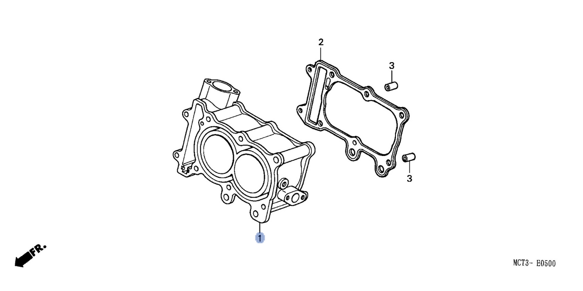 Honda OEM part 12100-MCT-000