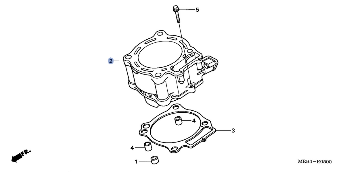 Honda OEM part 12100-MEN-671