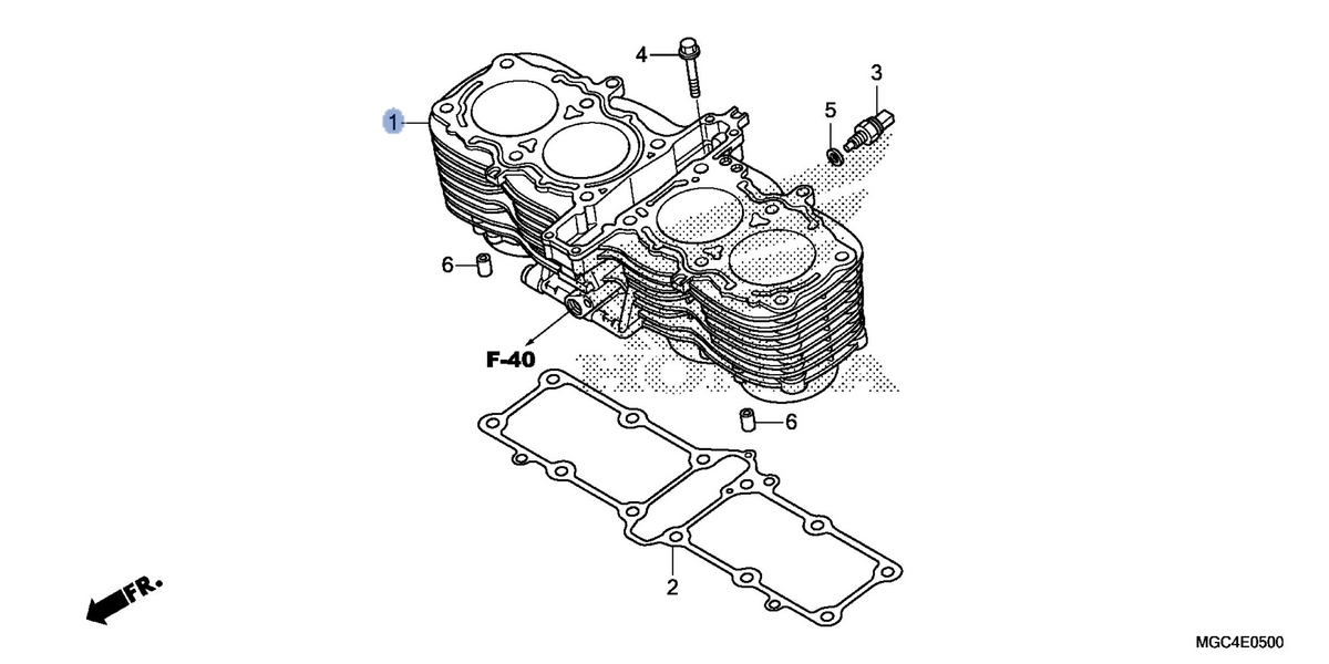 Honda OEM part 12100-MGC-920