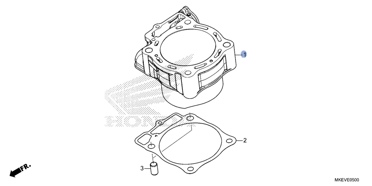 Honda OEM part 12100-MKE-B50