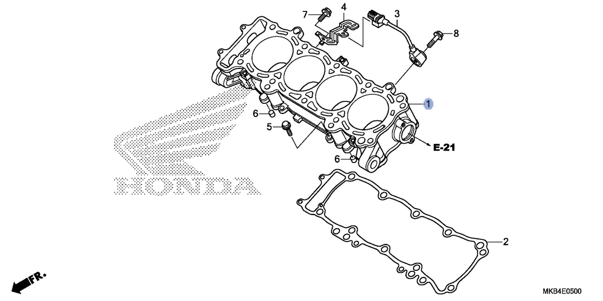 Honda OEM part 12100-MKF-L00