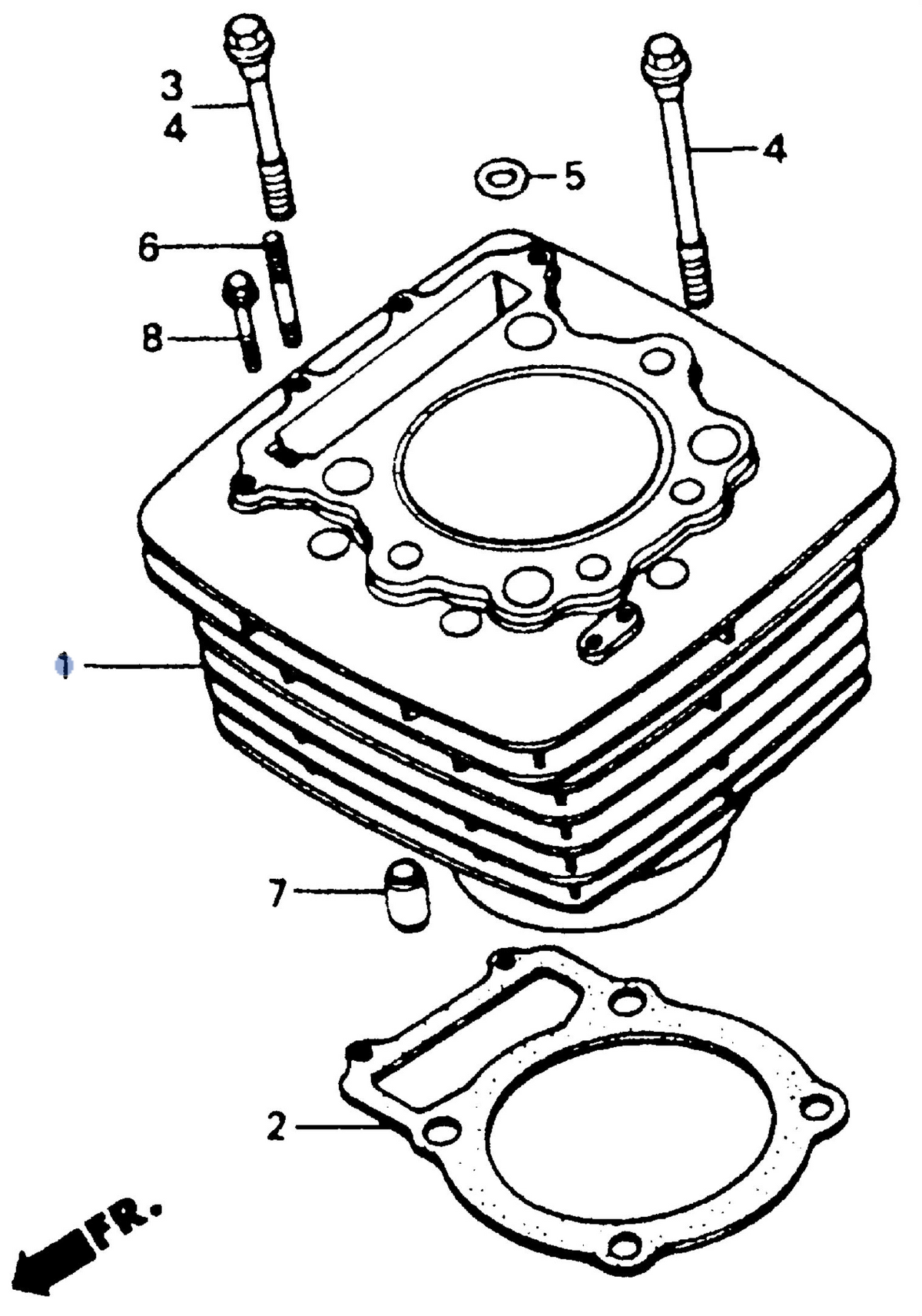 Honda OEM part 12100-MN1-670